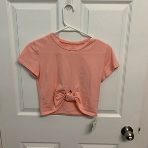 Light pink crop top